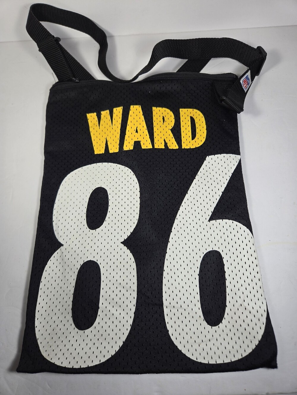 Pittsburgh Steelers #86 Heinz Ward Unisex Cross Body Bag 14x10 NFL Jersey